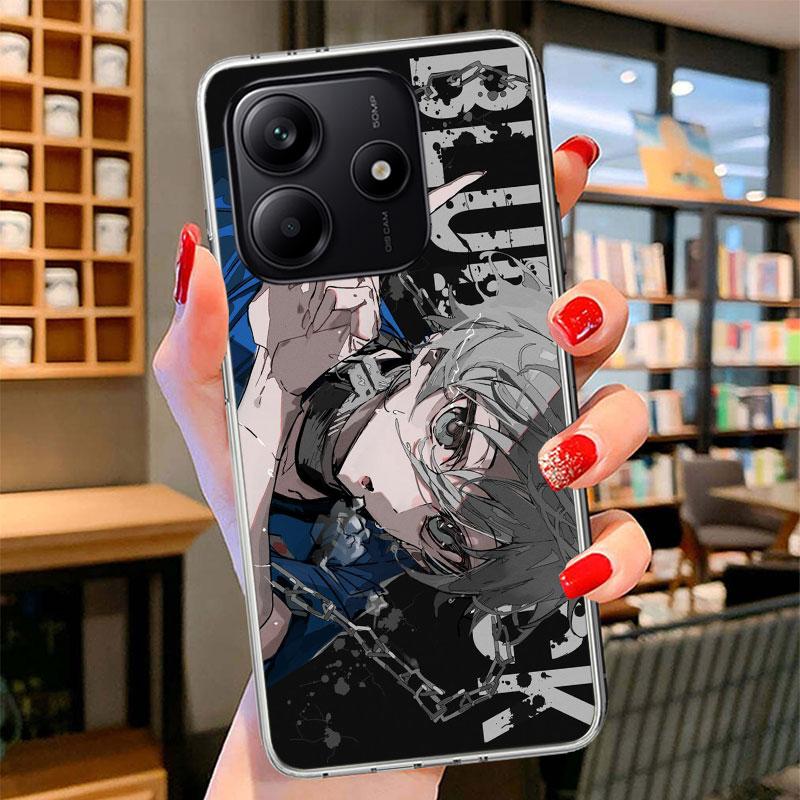 

Blue Lock Nagi Seishiro Phone Case For Xiaomi Redmi Note 15 14 13 12 11 10 Pro Plus 14S 12S 11S 11T 11E 10S Soft Fundas Shell Re Redmi Note 14 Pro 4G