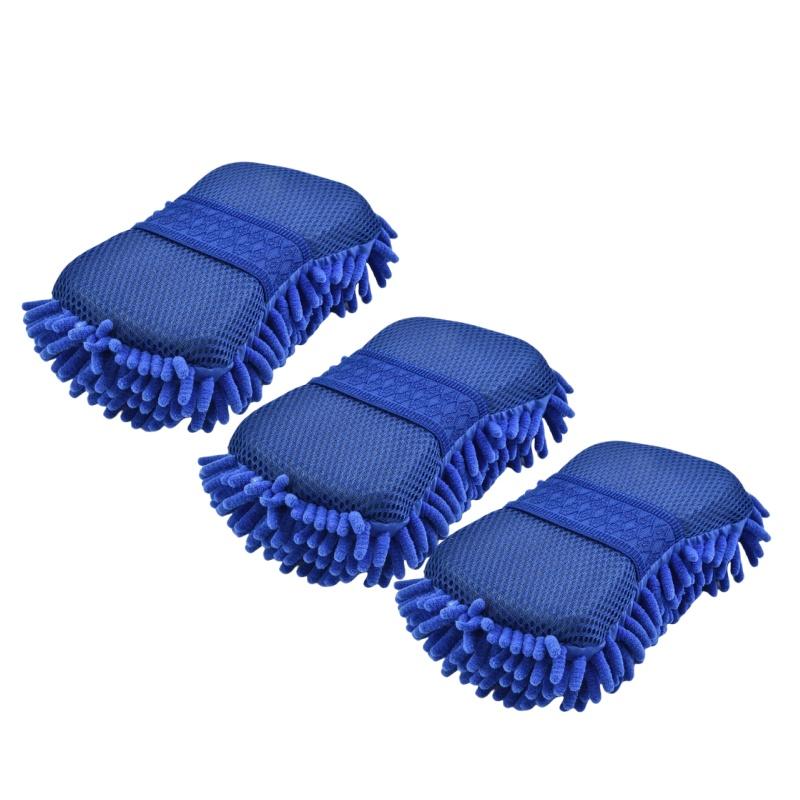 Ultra Fine Fiber Car Wash Machine Sponge Brush Cleaning Car Care Details Brush Washing Towels Car Gloves Styling Accessories