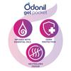 Odonil Gelový kapesní osvěžovač vzduchu 30g (10g X 3) Napuštěno esenciálními oleji Dlouhotrvající