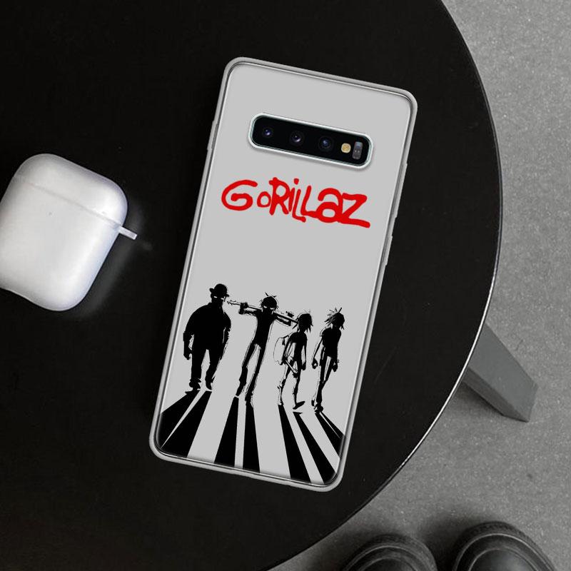 

Чехол для телефона Gorillaz Anime для Samsung Galaxy S26 S25 Edge S24 S23 Ultra S22 Plus S21 FE S20 + Художественный Индивидуальный Fundas Galaxy Samsung S20 Plus