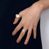 fillow cross hole ring slim