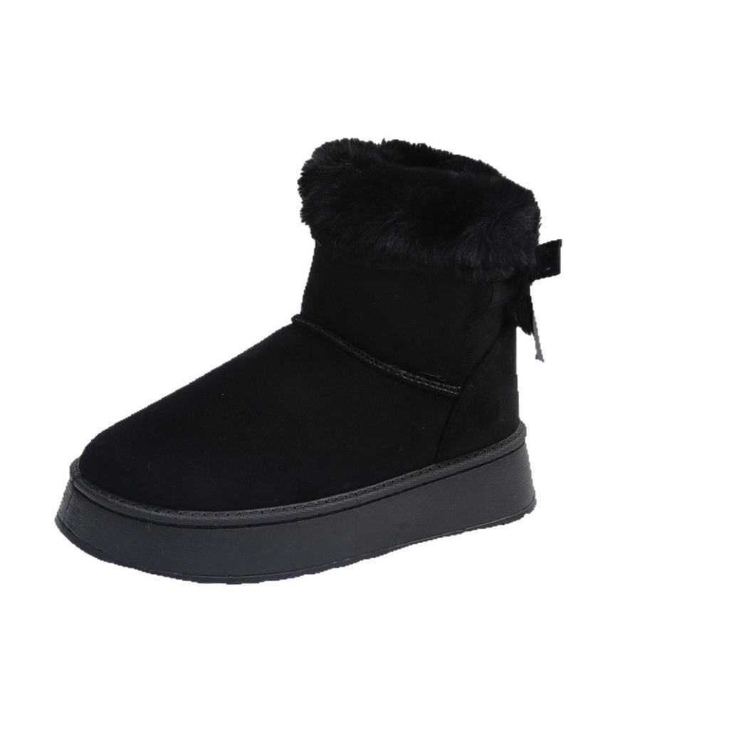 Winter new thickened warm shoes velvet Northeast snow boots short boots fashionable women's cotton shoes wholesale