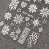 Snow Snowflakes Christmas 5D Nail Decals Nail Art Stickers Manicure Design DIY Nail Art Decoration