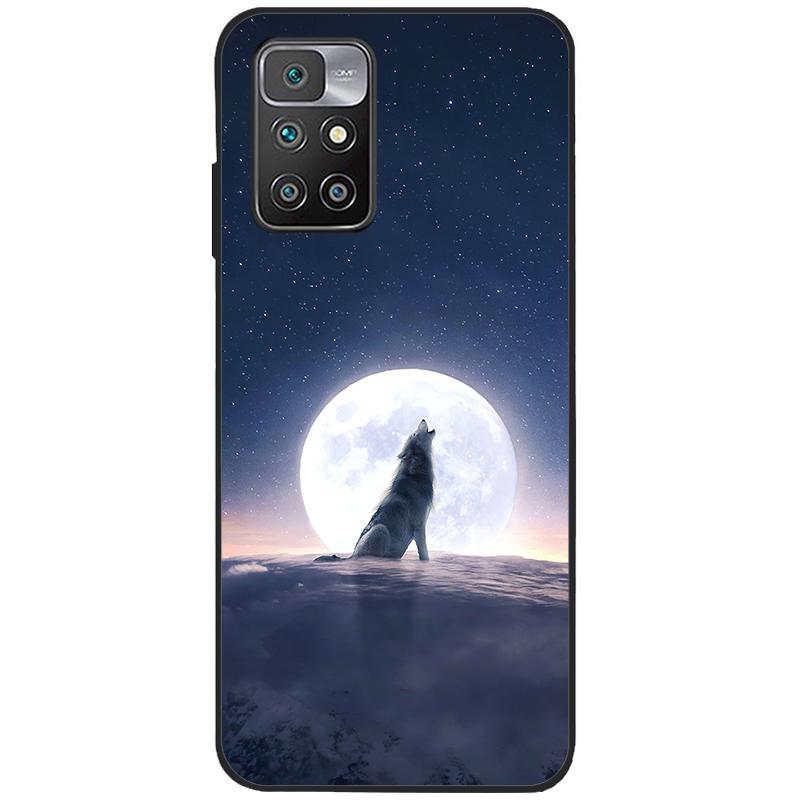 For Xiaomi Redmi 10 Case Silicone Soft TPU Back Cover For Xiaomi Redmi 10 Redmi10 Phone Cases Cute Painted Cover Shockproof Capa