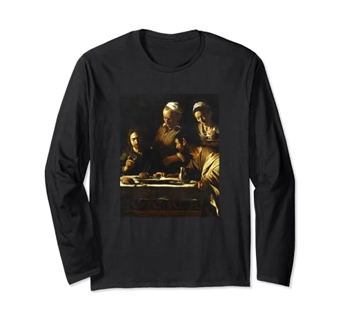 Caravaggio - Supper At Emmaus #2 Long Sleeve T-Shirt