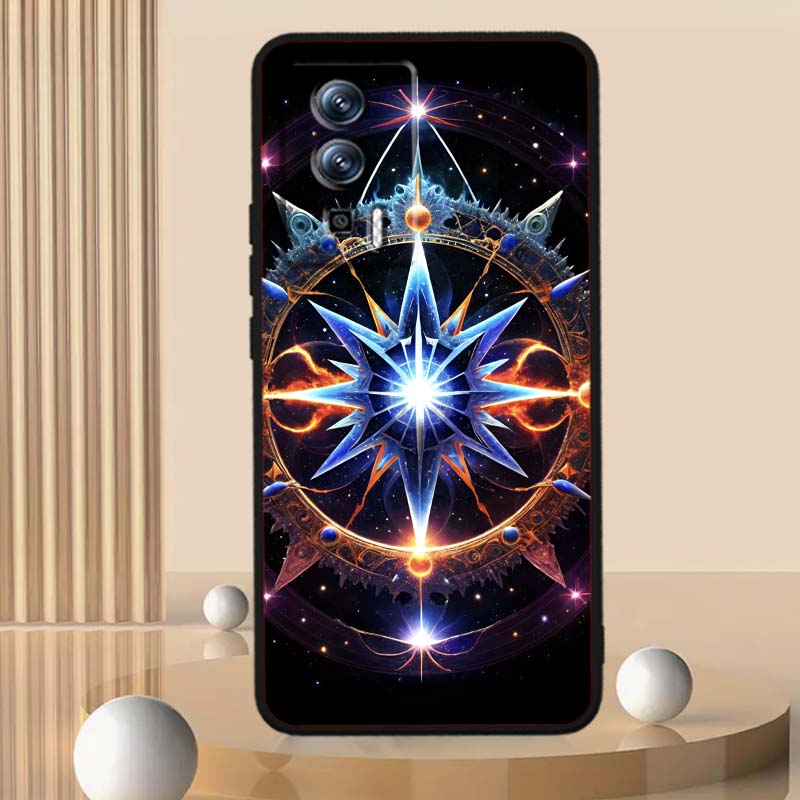 Cosmic Starry Sky Pattern For Xiaomi Redmi 12 13C 12C 13 10C 9T A2 9A 9C 7A Note 10S 8T 10 9 8 Pro 4G 5G Black Phone Case