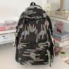 Schoolbag Children Elementary School Girls High School Large Capacity High Appearance Ins Striped Backpack