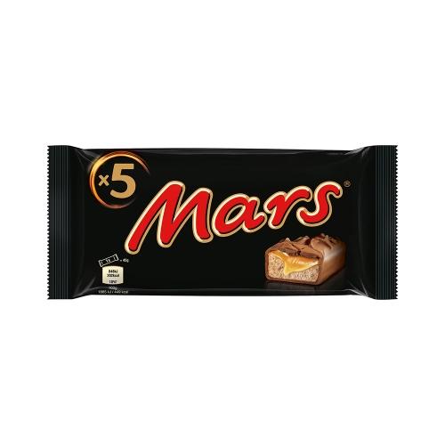 Mars Chocolate Bar 45G X 5 Pack