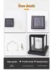 Cross-Border Solar Palace Lantern: Handheld Outdoor Hanging Light for Garden and Courtyard Decor.
