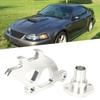 Billet Firewall Adjuster & Triple Hook Clutch Quadrant Kit Fit for Ford Mustang 79 04 3004 13