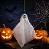 Outdoor Tree Hanging Spooky Outdoor Decor Light Up Ghost Decorations  Halloween Party