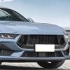 2x Carbon Fiber Front Bumper Grille Side Air Vent Covers for Ford Mustang 2024+