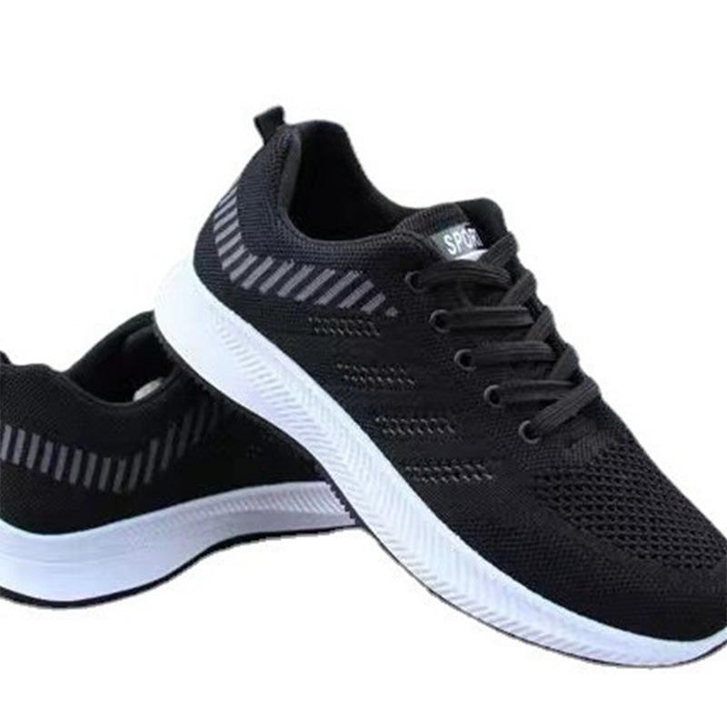 Men Trendy Sneakers Soft Sole Breathable Lightweight Non-slip Wear-resistant Casual Running Shoes Wholesale