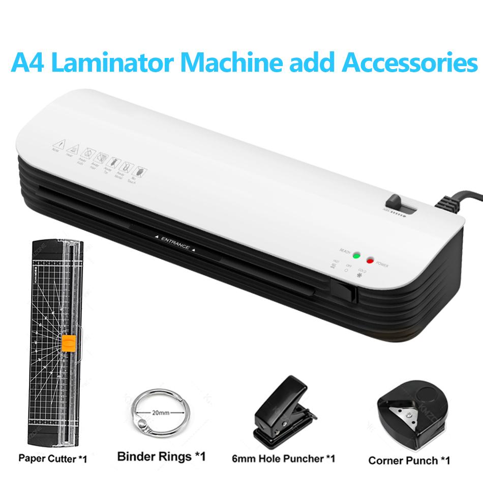 Office Multifunctional Laminating Machine Photo Sealing Maker A4 Photo File Laminating Film Machine or Laminator Accessories Set Tool