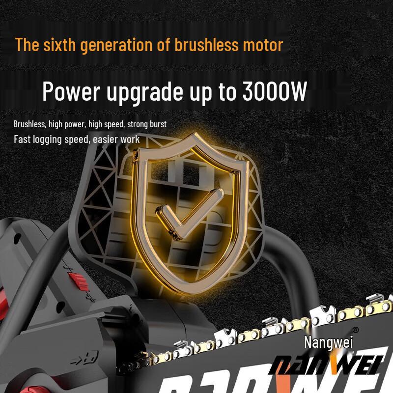 Nanwei Cordless Electric Chainsaw CN plug (adapter included)