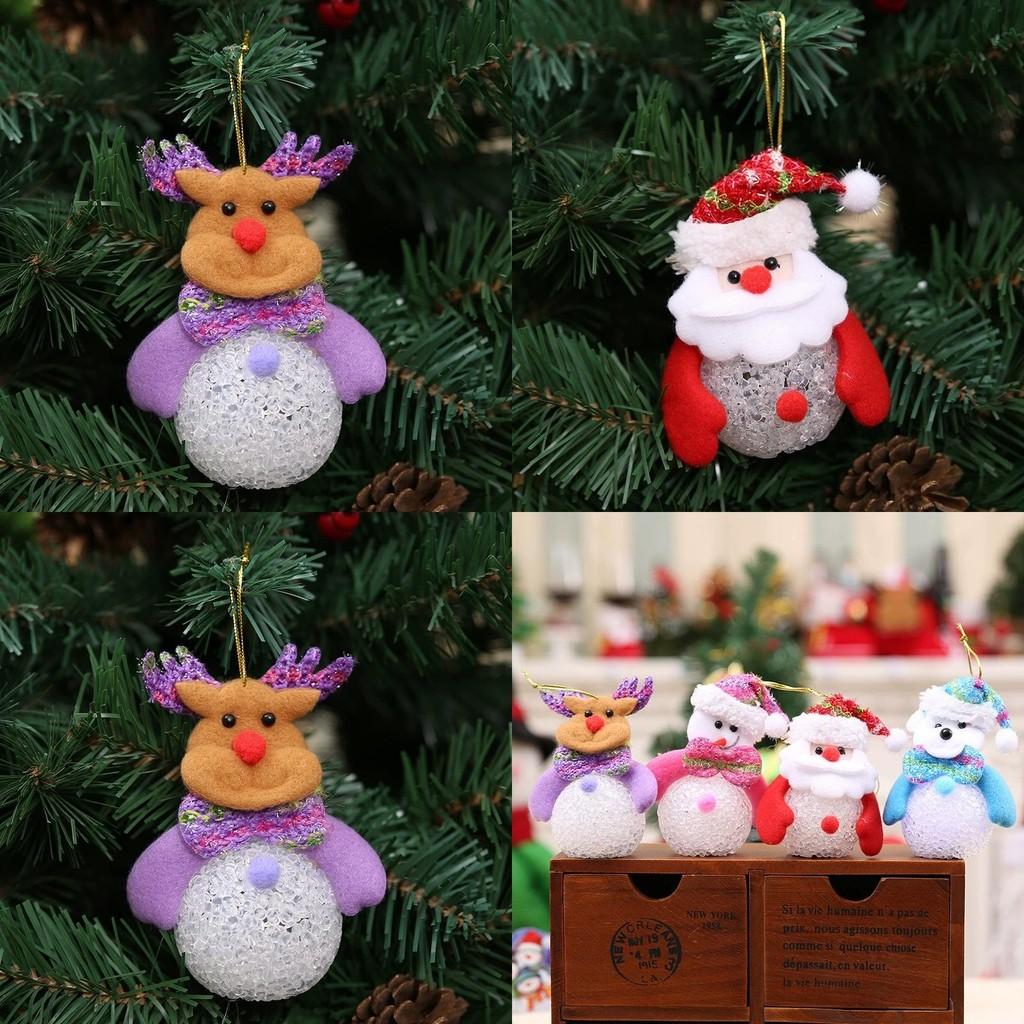 Christmas Eva Light Up Snowman Night Light With Hanging Decor For Holiday Celebration