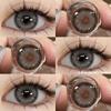 Eyeshare 1Pair Color Contact Lenses for Eyes Natural Blue Colored Pupils Green Eye Color Lens Gray Contacts Brown Lenses Yearly