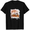 Boston Terrier Pet Thanksgiving Boston Terrier Pumpkins Truck Autumn Leaf Fall T