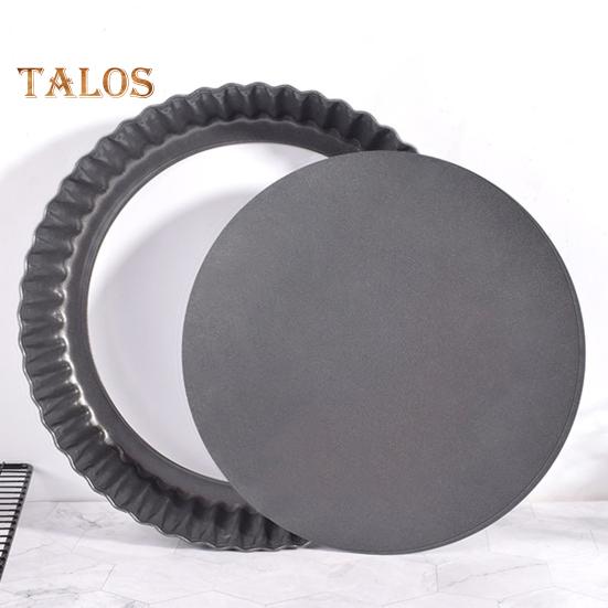 Baking Pan Non-Stick Multi-purpose Wear-resistant Excellent Round Cake Pizza Toasting Pan Kitchen Supplies