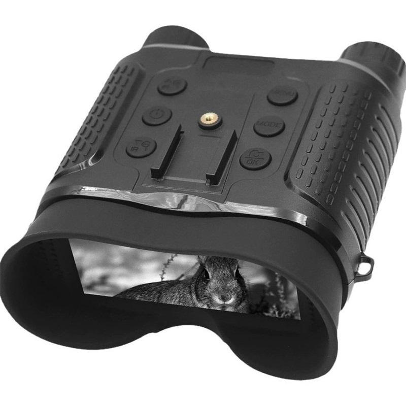 NV8160 Jumelles de Vision Nocturne Montées sur la Tête, Télescope Infrarouge Numérique à Écran de 2,7 Pouces pour Usage Extérieur