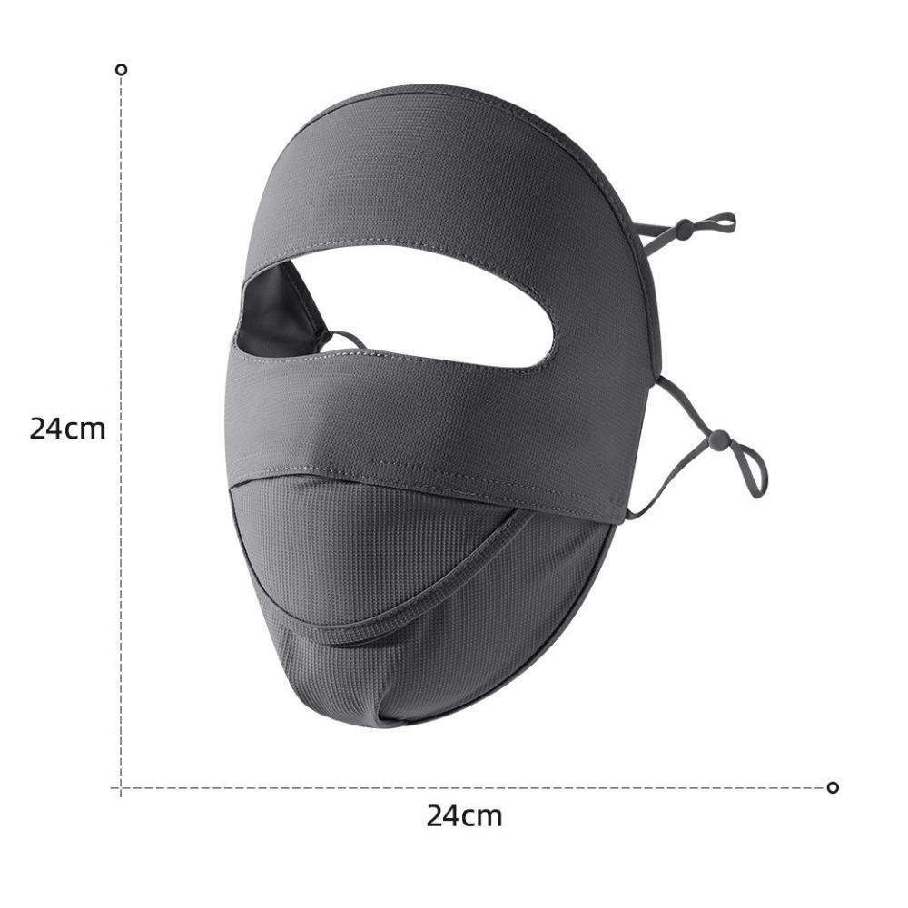 Elastic Ice Silk Face Cover Face Covering Face Mask New Sunscreen Veil  for Outdoor Activities