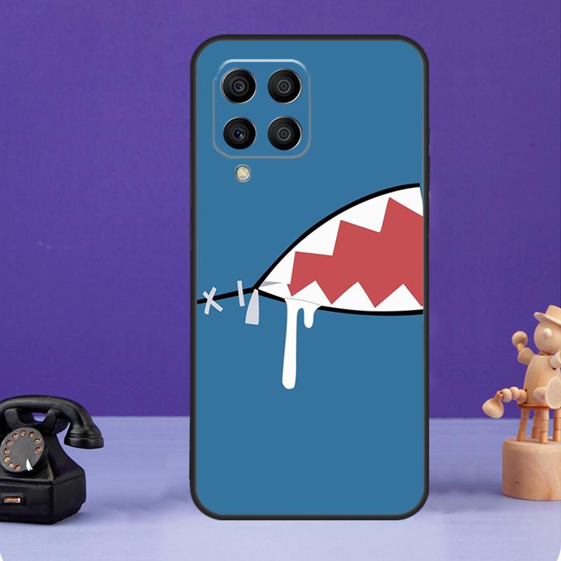 Gawr Gura Hololive Anime Case For Samsung Galaxy M12 M32 M52 M55 M13 M33 M53 M14 M34 M54 M20 M30s M31s M51 M31 M21