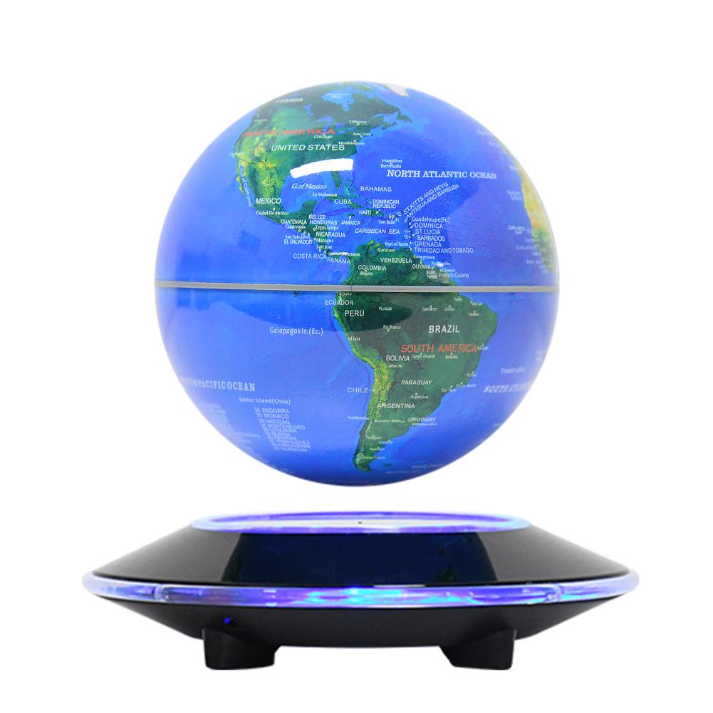 Rotating Illuminated Magnetic Levitating Globe -