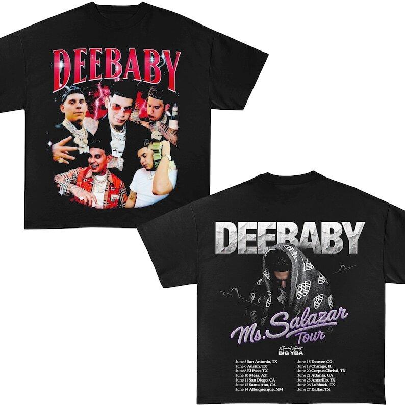 DEEBABY Ms. Salazar Tour 2025 T-Shirt, Deebaby Tour Merch Unisex T-Shirt S