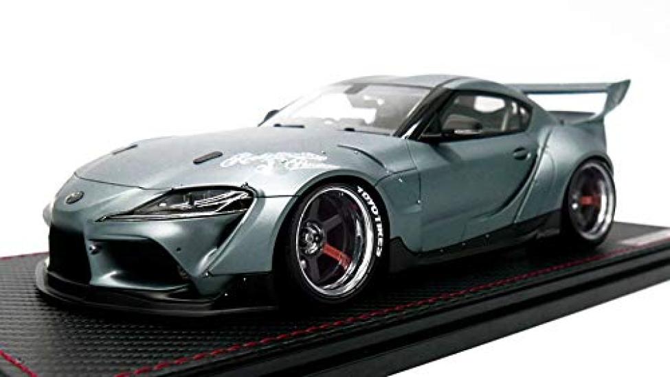 Ignition Model Pandem Supra Matte Gray Metallic Finished Product 1/43 (A90)