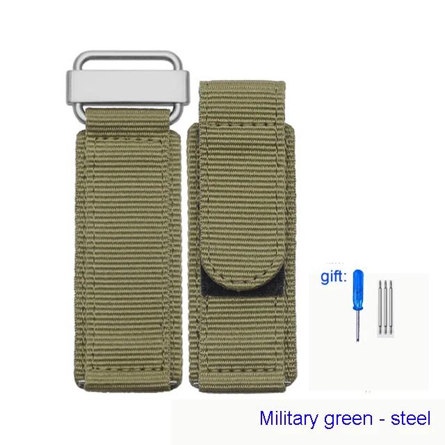 

Аксессуары для часов Для Seiko Rolex Panerai Tudor Застежка-липучка Нейлоновый спортивный ремешок для часов для ремешка Nato 22 мм 24 мм 22mm