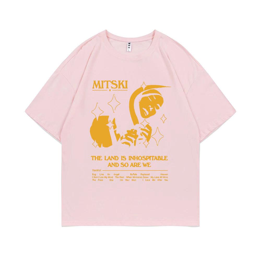 The Land Is Inhospitable Print T-shirt Mitski Album T Shirts