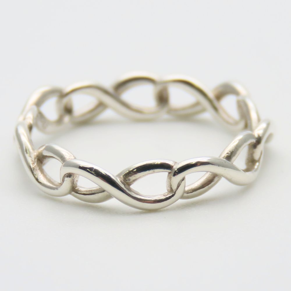 Used TIFFANY&Co. Ring Infinity EU#48.5 Silver925 1.29g Silver Accessories