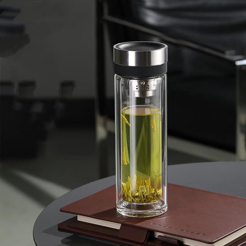 Fuguang FUyun Double-Layer Borosilicate Glass Water Cup