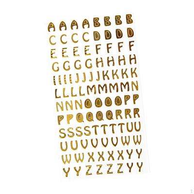 Capital Letter Stickers Decals DIY Crafts Art Making for Kids Women Alphabet Mailbox Labels
