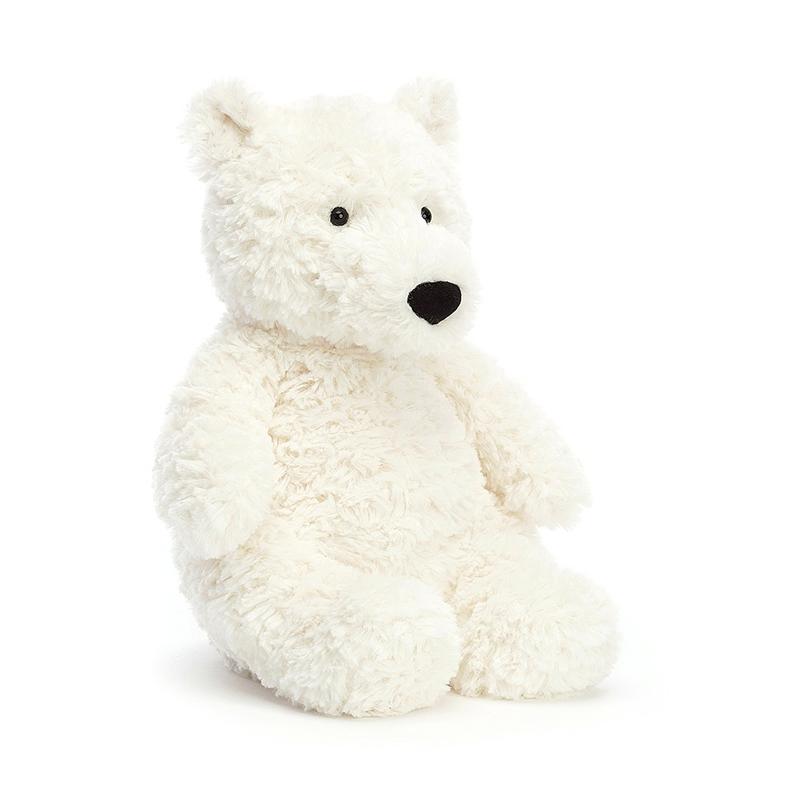 

JELLYCAT Bear Series Animal Edmund Cream Bear Doll Plush Doll 26cm Height Box Not Included