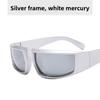 Fashion Y2k Square Sunglasses Uv400 With Black Lenses For Outdoor Activities And Parties