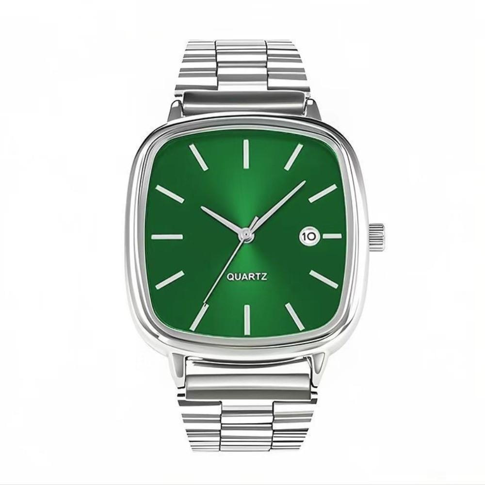Simple Couple's Wristwatches Calendar Wristwatches Creative Quartz Watch  Men Women