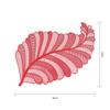Leaf Hollow Oil Water Resistant Nordic Non-slip Kitchen Placemat Coaster Insulation Pad Dish Coffee Table Mat Home Decor