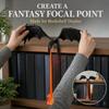 3D-gedruckte Bücherregal-Ecklampe, Kleines feueratmendes Regal für die Heimdekoration