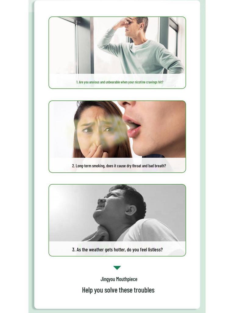 Echter Freund Raucherentwöhnungs-Stift: Japanisches Ersatzmundstück für Männer