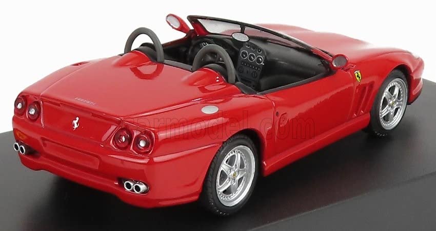Ferrari Miniature Car 1/43 FERRARI 550 BARCHETTA PININFARINA 2000 (Red) With Case