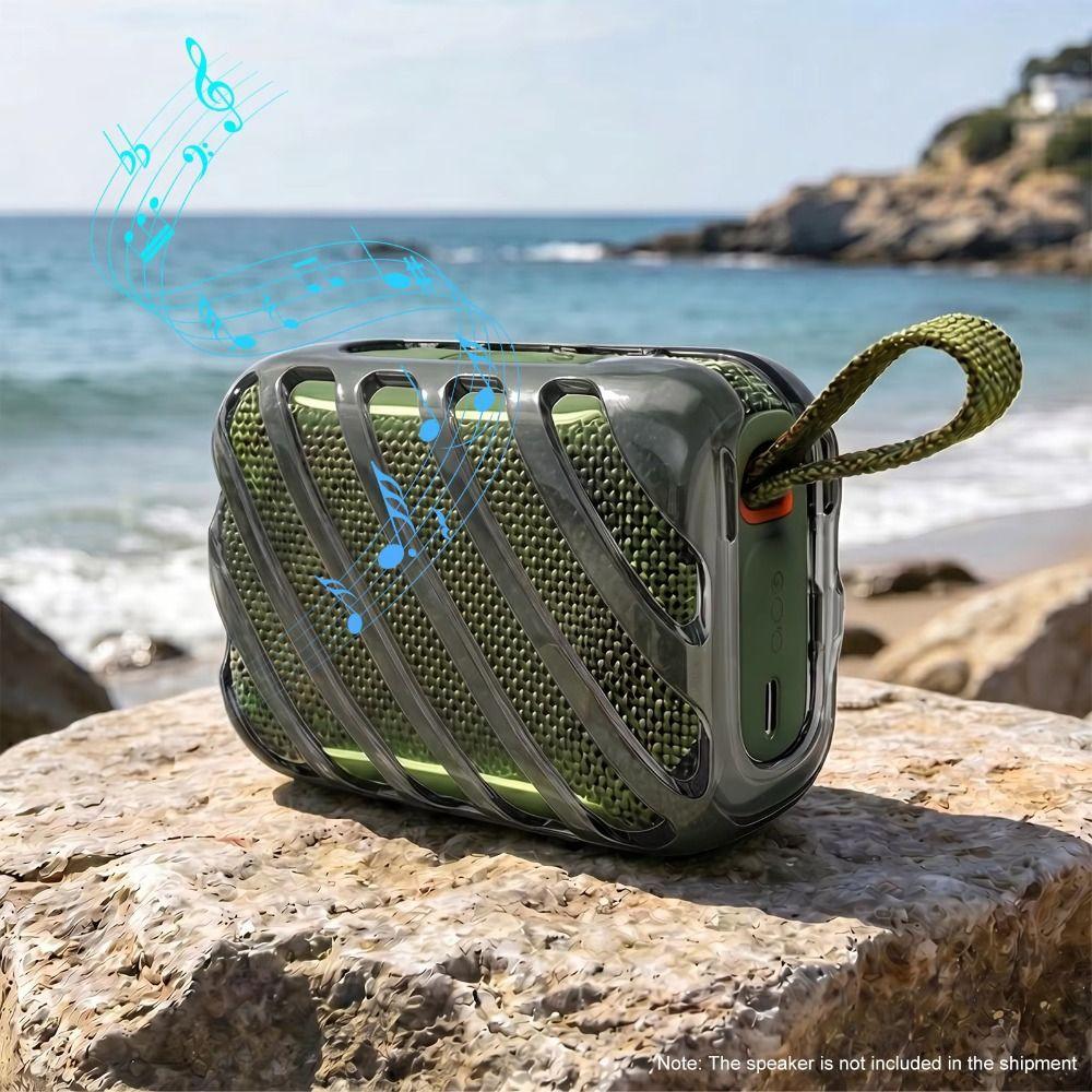 TPU Speaker Protective Case Transparent Protector Sleeve for JBL GO5 Speaker Accessories