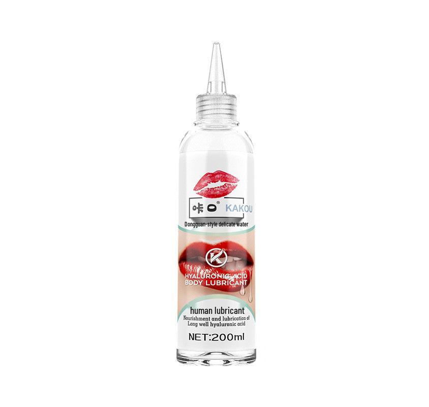 Kakaokou Kirsche & Erdbeere Fruchtgeschmack Körpergleitmittel 200ml - Für erotisches Vorspiel von Paaren
