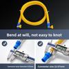 1/1.5/2/2.5/3m Explosion Proof Gas Pipe Rodent Proof Anti Chewing Flexible Steel Gas Pipe Low Pressure Corrugated Gas Hose