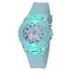 UTHAI C22 Kids's Watch For Cartoon Unicorn Watches Glow at Night Quartz DIGITAL CLOCK Silicone Band Cute Girls Primary School