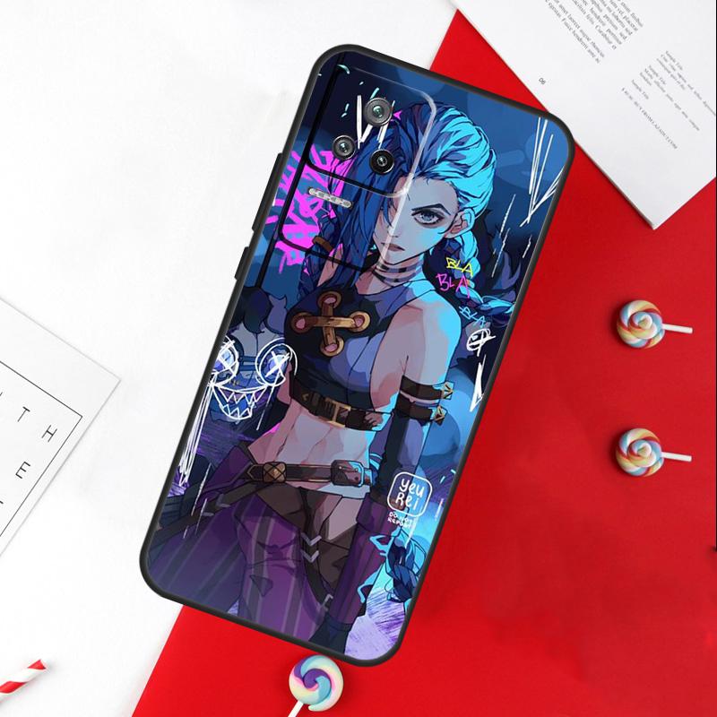

Чехол Jinx Arcane для Xiaomi 14T 11T 12T 13T Pro 13 14 15 Ultra POCO X7 Pro X3 X5 X6 F5 F6 M6 Pro POCO X7 Pro