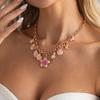 Nuove Collane con Ciondolo a Petali Colorati Stile Oceano per Donne Cavalluccio Marino Coda di Pesce Conchiglia Collane Affascinanti Gioielli Regali per Viaggi Vacanze