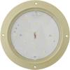 APSMOTIV LED Round Shape Roof Ceiling Light with Off White Body Suitable for Buses Caravan Campervan Boats and Coaches