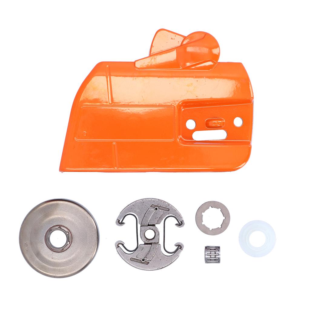 Chain Sprocket Clutch Cover Kit Fit for Husqvarna 353 351 350 346XP 345 Chainsaw