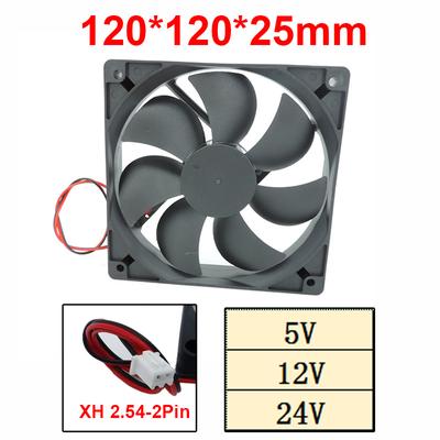 5V 12V 24V 120mm Fan Sleeve Cooling Fan 120x120x25mm DC Brushless Cooler Fan for PC Laptop Computer Case